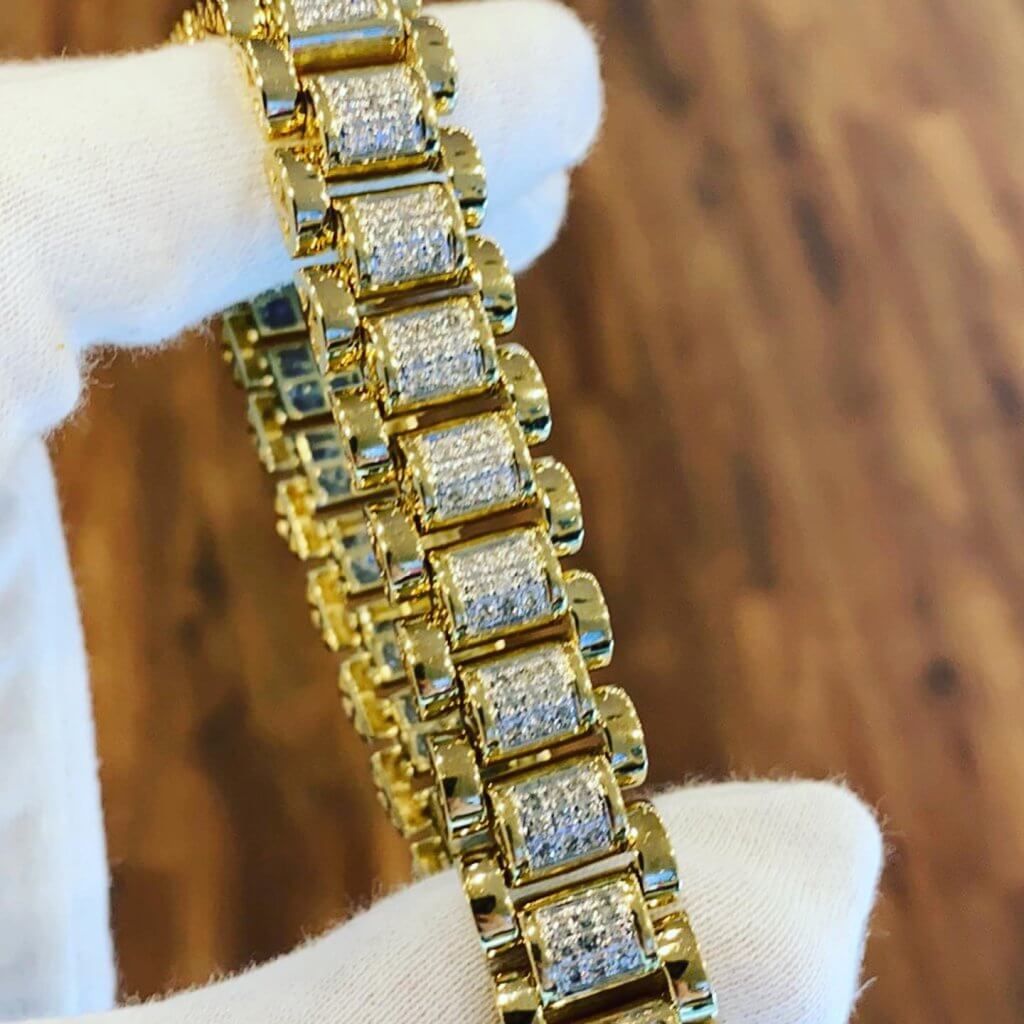 Gold and diamonds